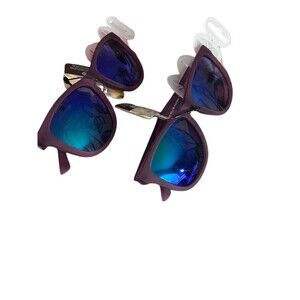 Panama Jack Foster Grant Polarized Purple Sunglasses Unisex 2 Pack Bundle New